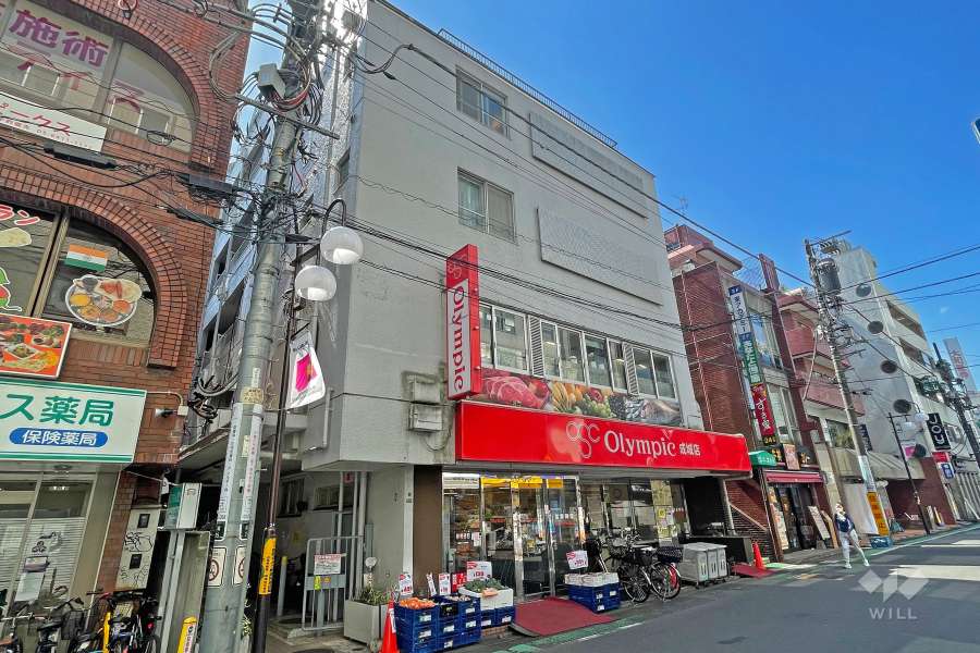 成城ダイヤハイツの外観（北東側から）