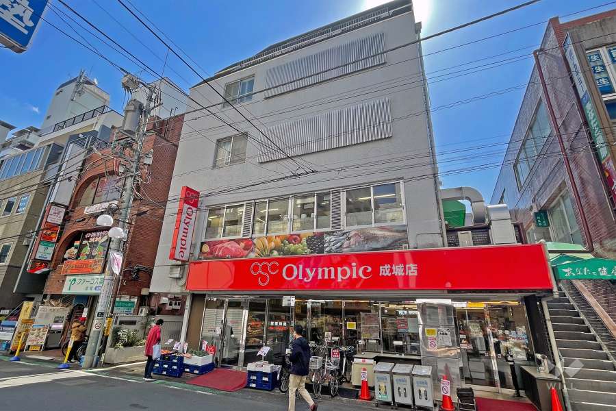 成城ダイヤハイツの外観（北西側から）