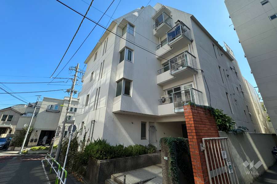 メゾンベール成城の外観（北西側から）