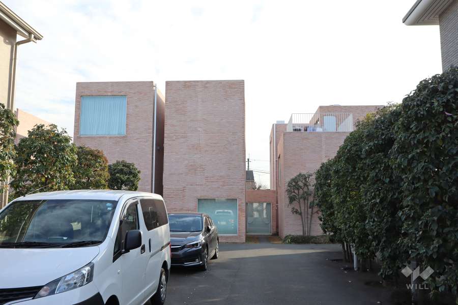 ガーデンコート成城学園の外観（北側から）