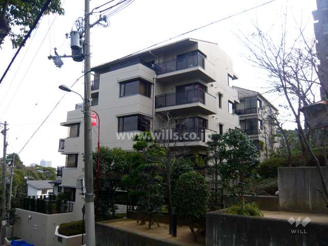 エクセランス苦楽園の外観（北西側から）