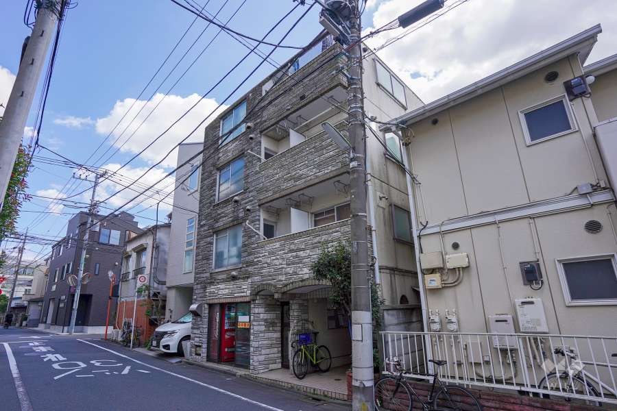 メゾン・ド・カフェイユの外観（北西側から）