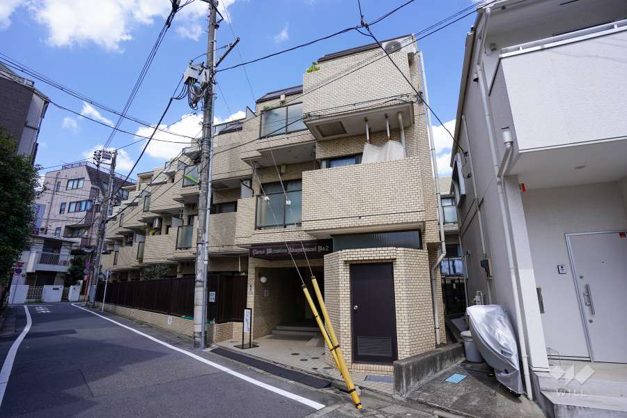 ライオンズマンション赤堤第2の外観（南東側から）