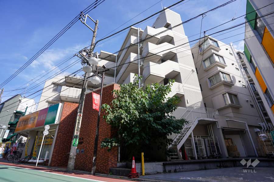 ハウス下高井戸の外観（北西側から）