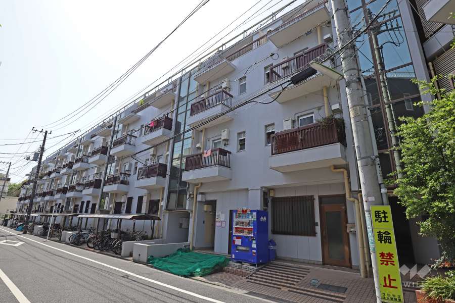 四谷軒第5経堂シティコーポの外観（北東側から）
