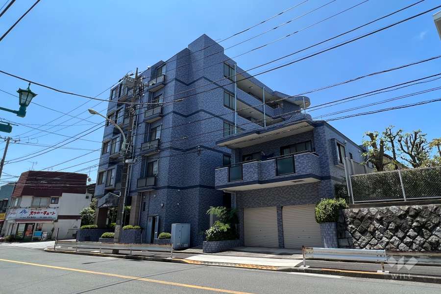 セザール世田谷松原の外観(北東側から)