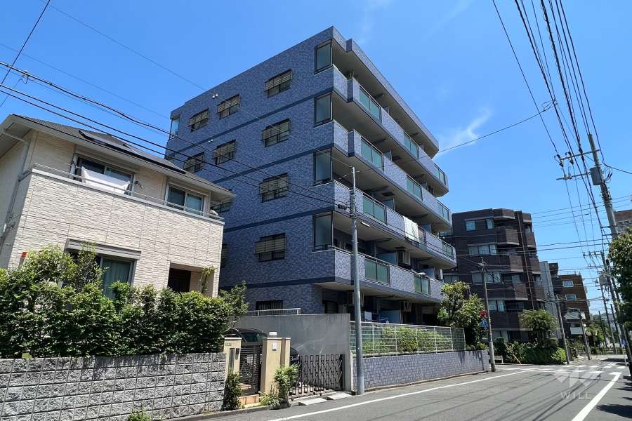 セザール世田谷松原の外観(南西側から)