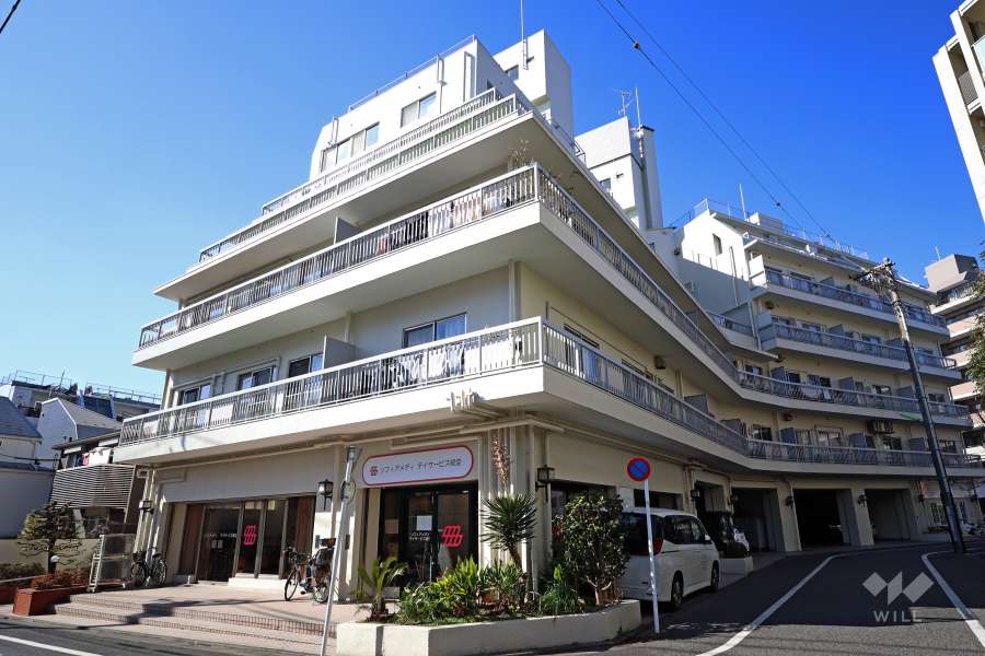 経堂スカイマンションの外観（東側から）