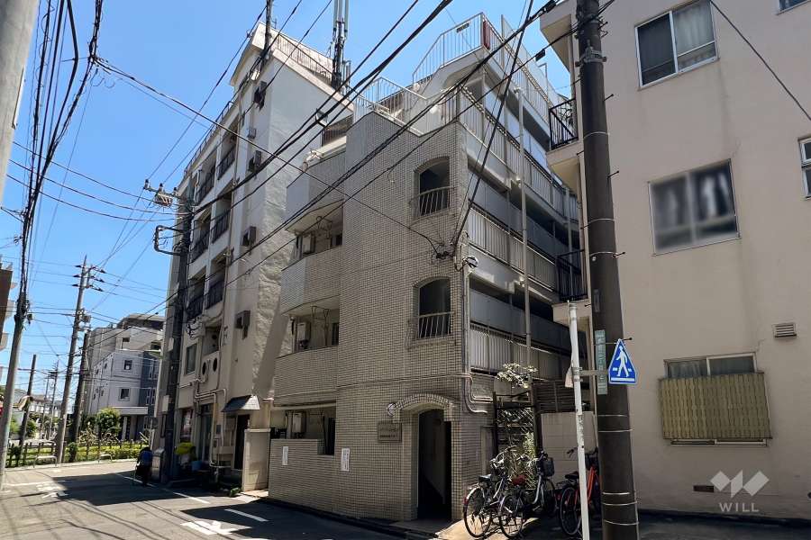 メゾン・ド・ジャセントの外観(北西側から)