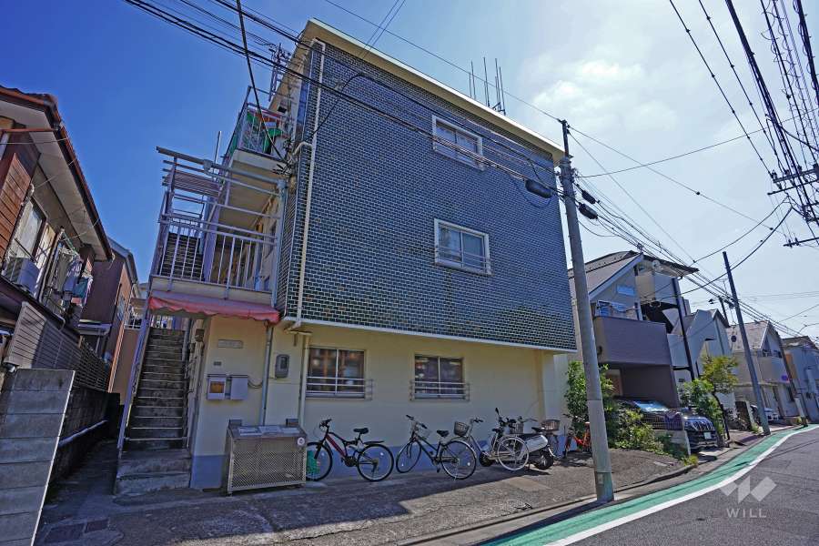 赤堤ハイムの外観（北西側から）