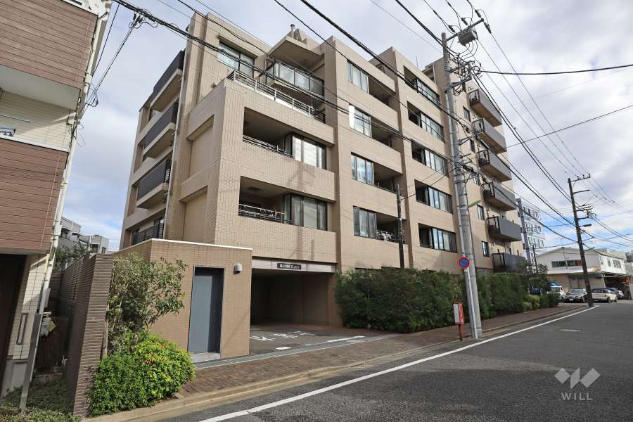 クリオ千歳船橋の外観（北西側から）