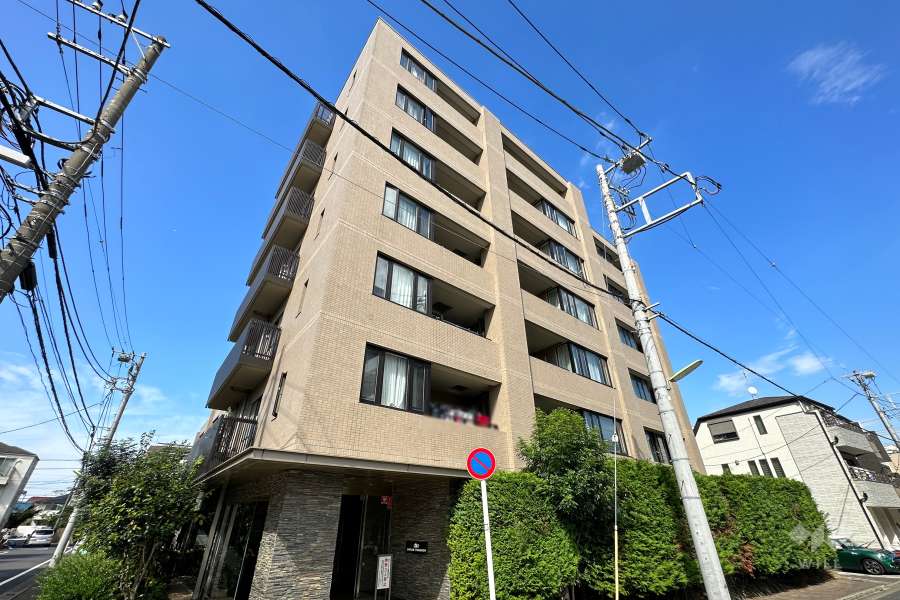 クリオ千歳船橋の外観(南側から)