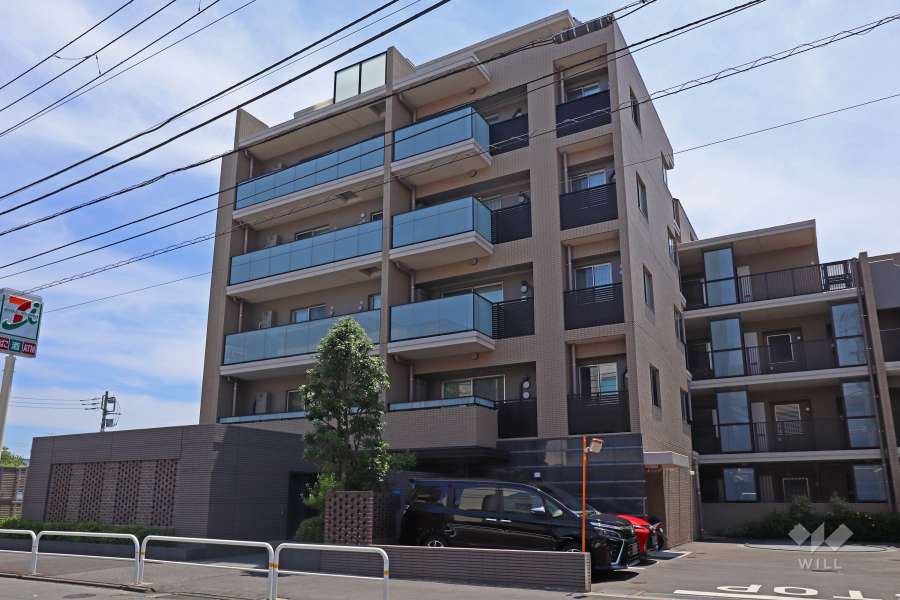 リーフィアレジデンス世田谷千歳船橋の外観（北側から）