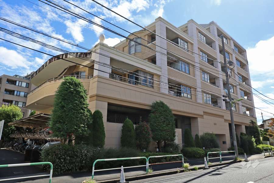 グランシティ千歳船橋の外観（北西側から）