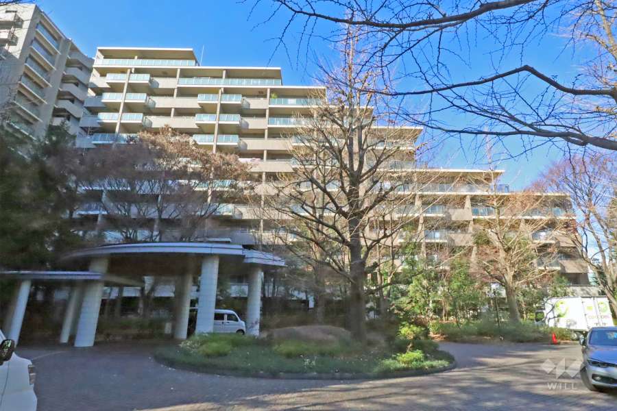 東京テラスG棟の外観（東側から）