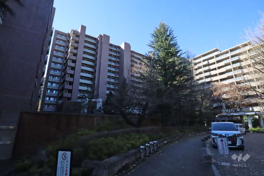 東京テラスＤ棟の外観(東側から)