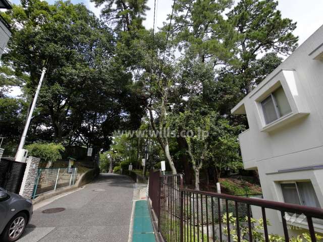 敷地の北側には『広田公園』があります。