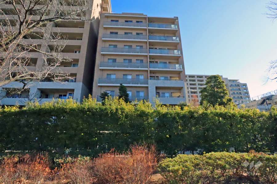 東京テラスE棟の外観(北西側から)