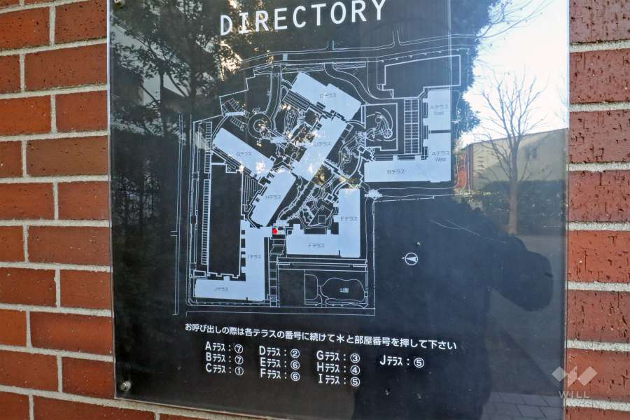 マンション全体の案内図
