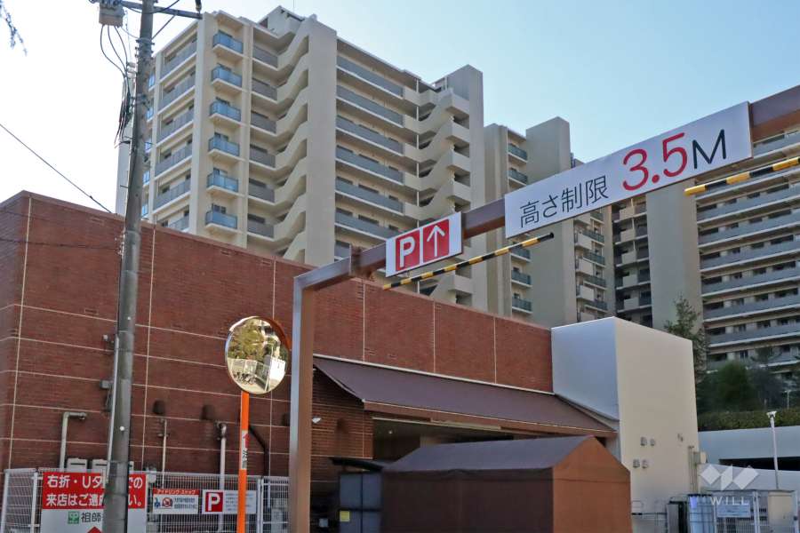 東京テラスA棟イーストの外観(北東側から)