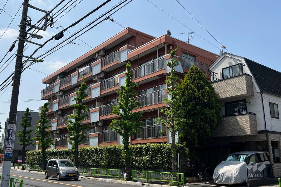 朝日千歳船橋ホームの外観(南東側から)