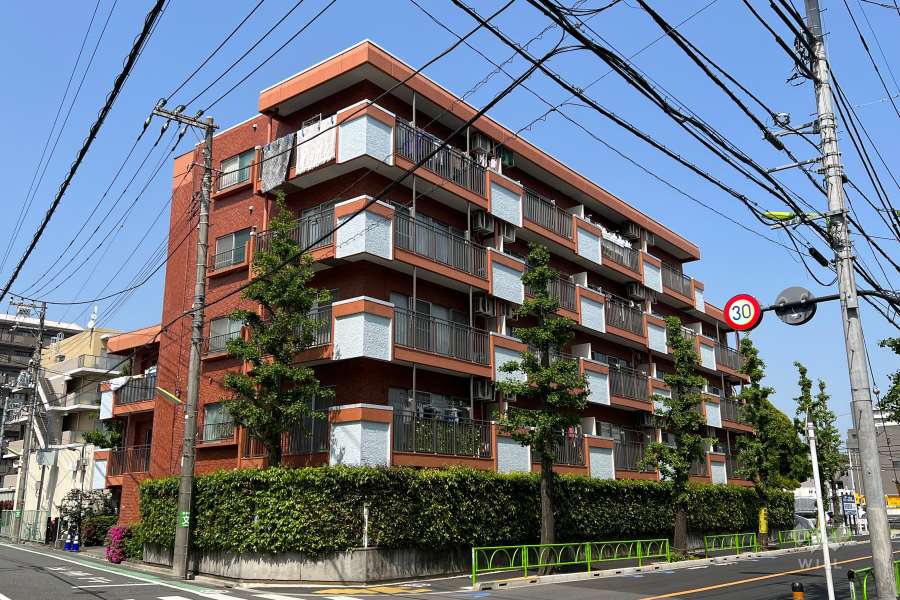 朝日千歳船橋ホームの外観(南西側から)