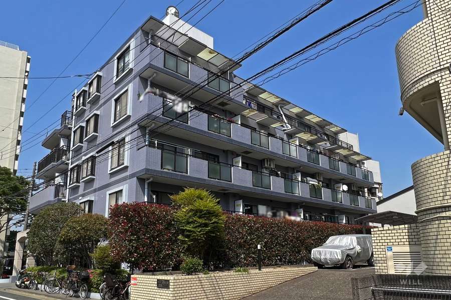 セザール第二千歳船橋の外観（南西側から）