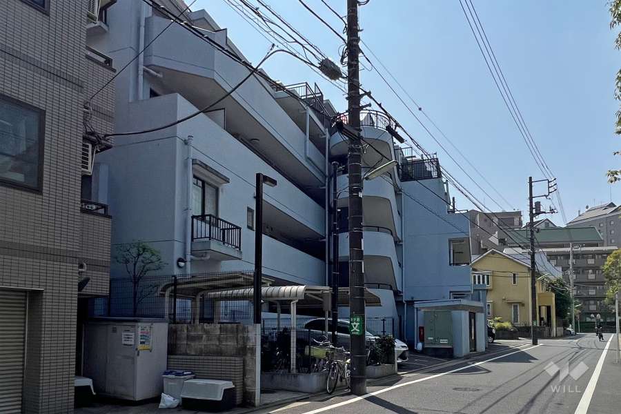 セザール第二千歳船橋の外観（北東側から）