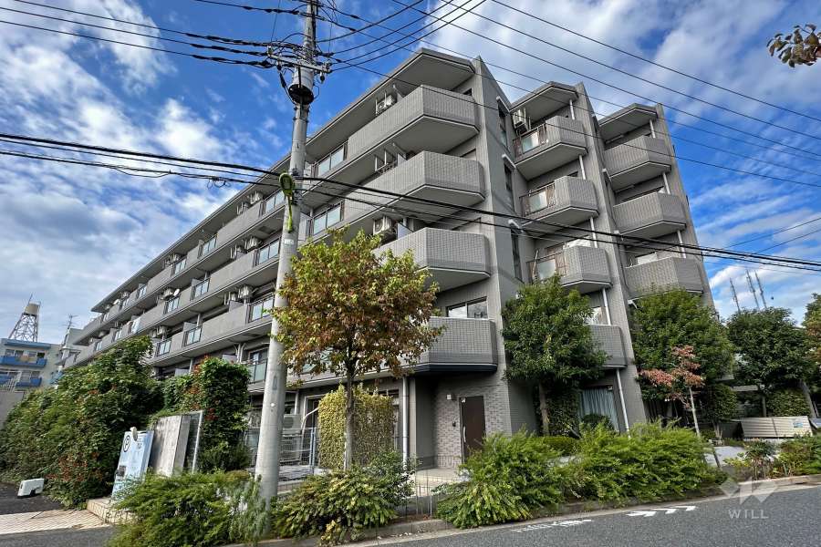 サンヴェール世田谷経堂の外観（南側から）