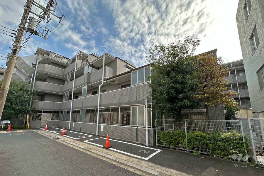 サンヴェール世田谷経堂の外観（北側から）