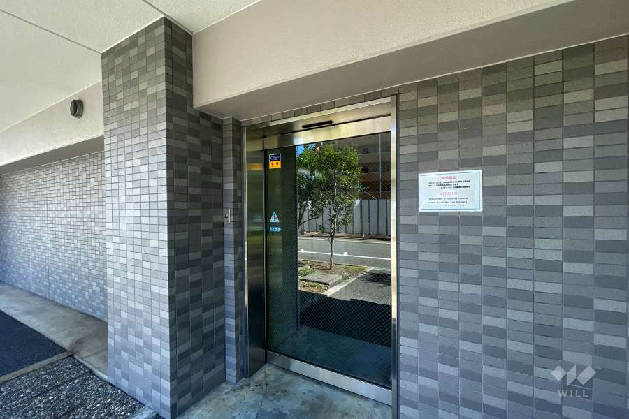 駐輪場の出入り口