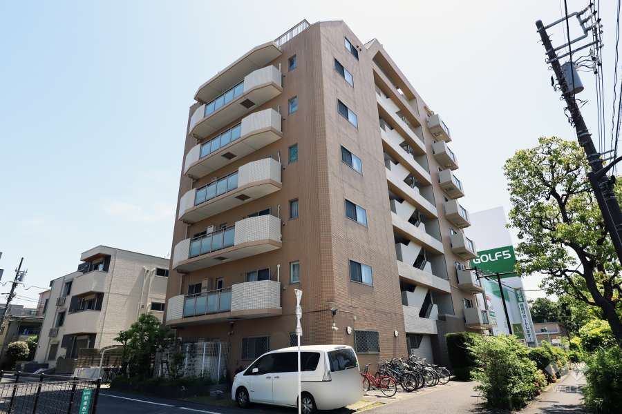 ミオカステーロ千歳船橋の外観（北西側から）