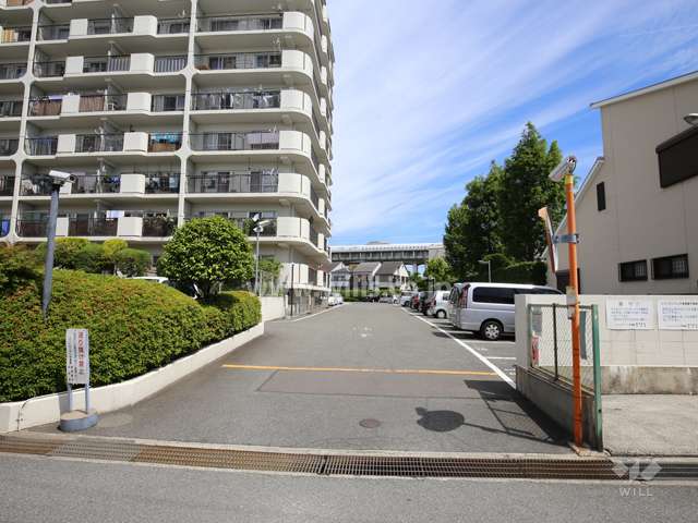 駐車場の出入り口