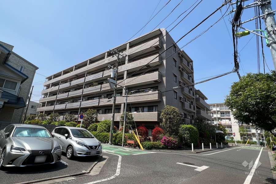 サンヴェール千歳船橋の外観(南東側から)