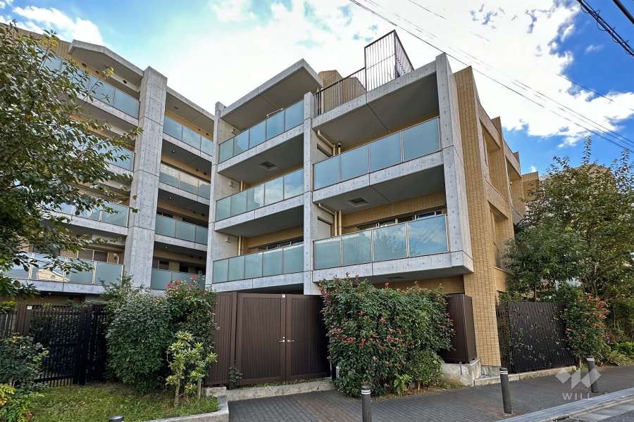 ヴィークグラン世田谷千歳船橋さくらガーデンの外観（北東側から）