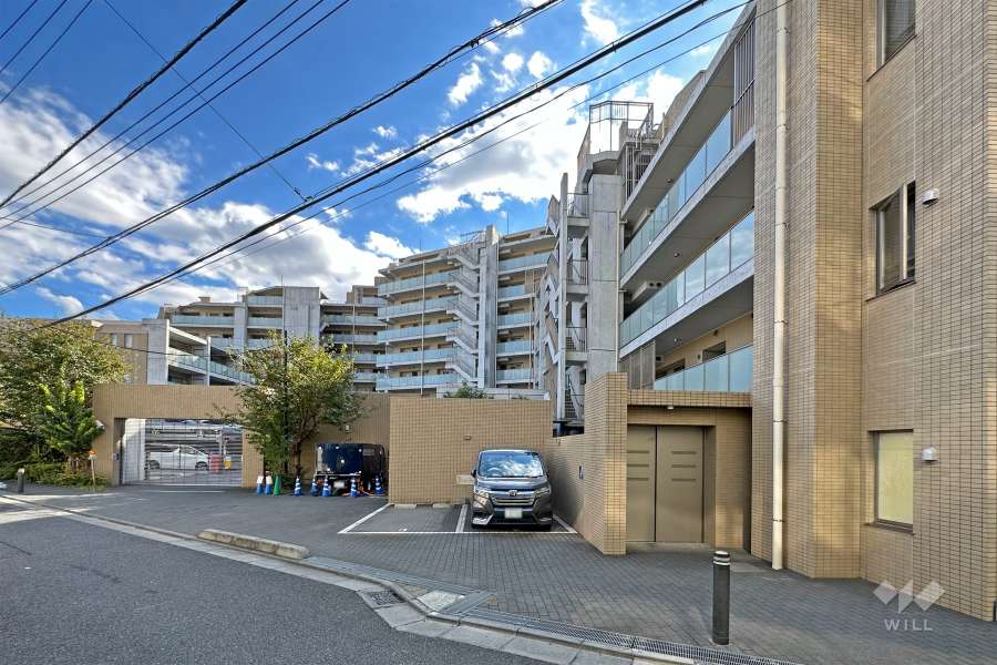 ヴィークグラン世田谷千歳船橋さくらガーデンの外観（北側から）