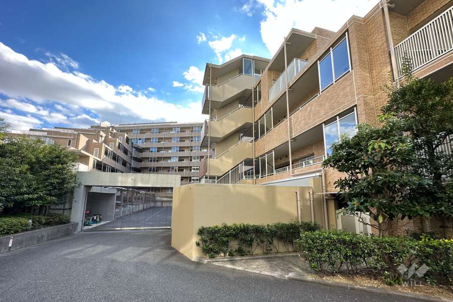 ヴィークステージ世田谷千歳船橋の外観（北東側から）