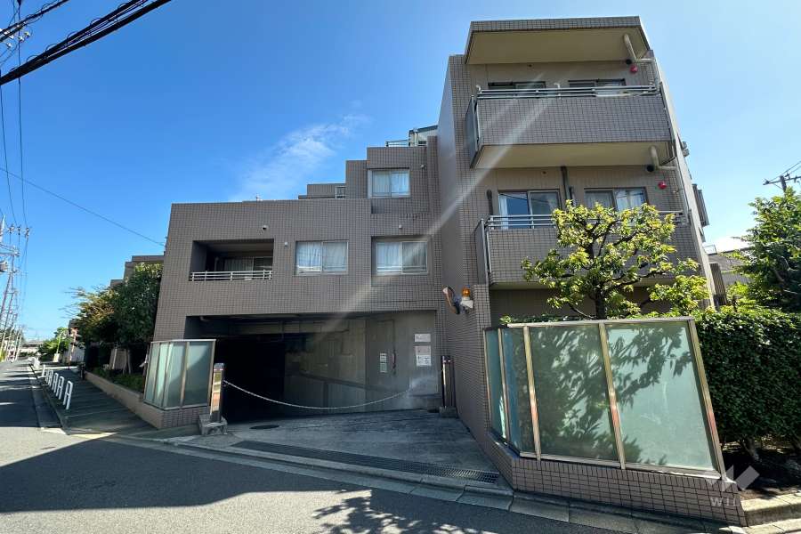 クレッセント千歳船橋の外観（北西側から）