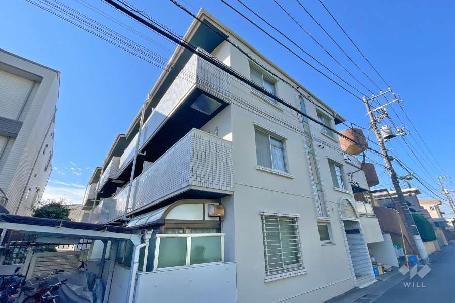 スターハイツ祖師谷大蔵の外観（北東側から）