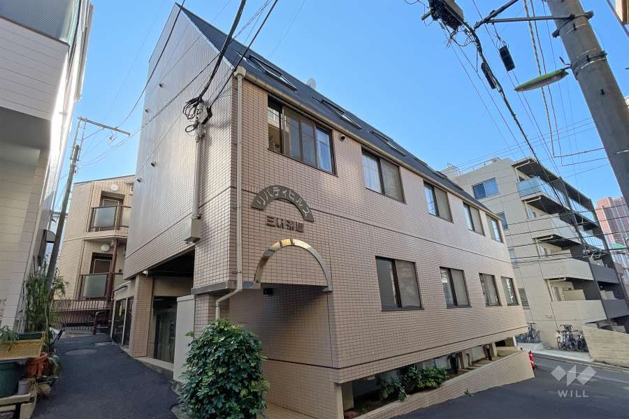 リバティヒルズ三軒茶屋の外観（北東側から）