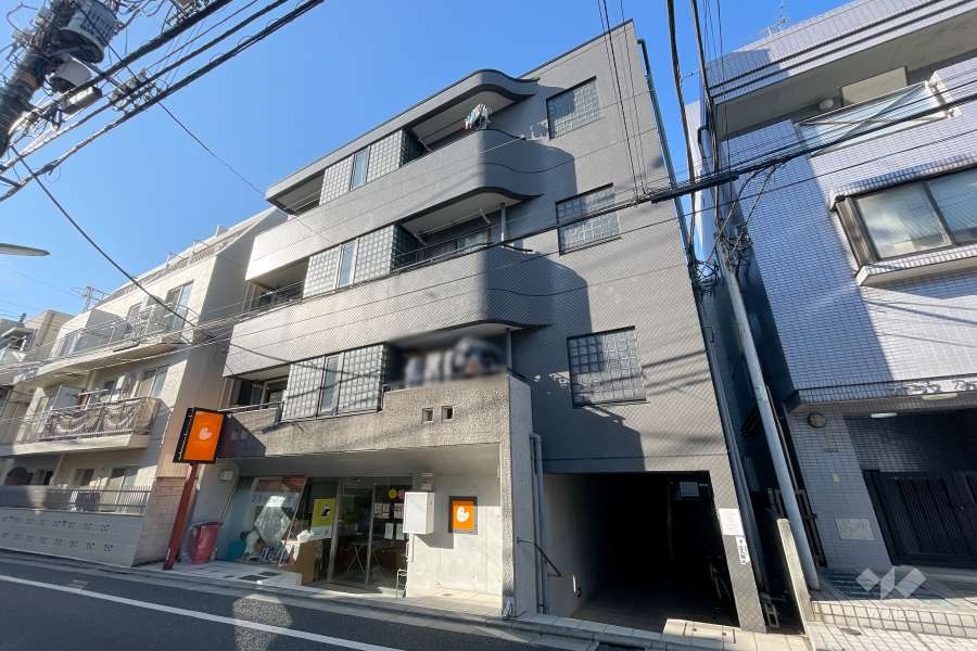 太子堂パレスの外観（北東側から）