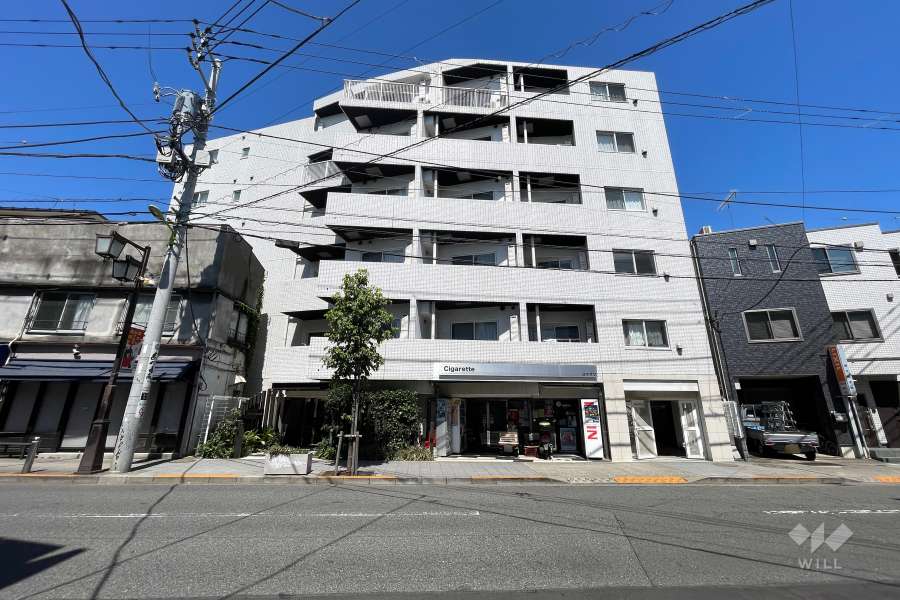 ルリオン三軒茶屋３の外観（西側から）