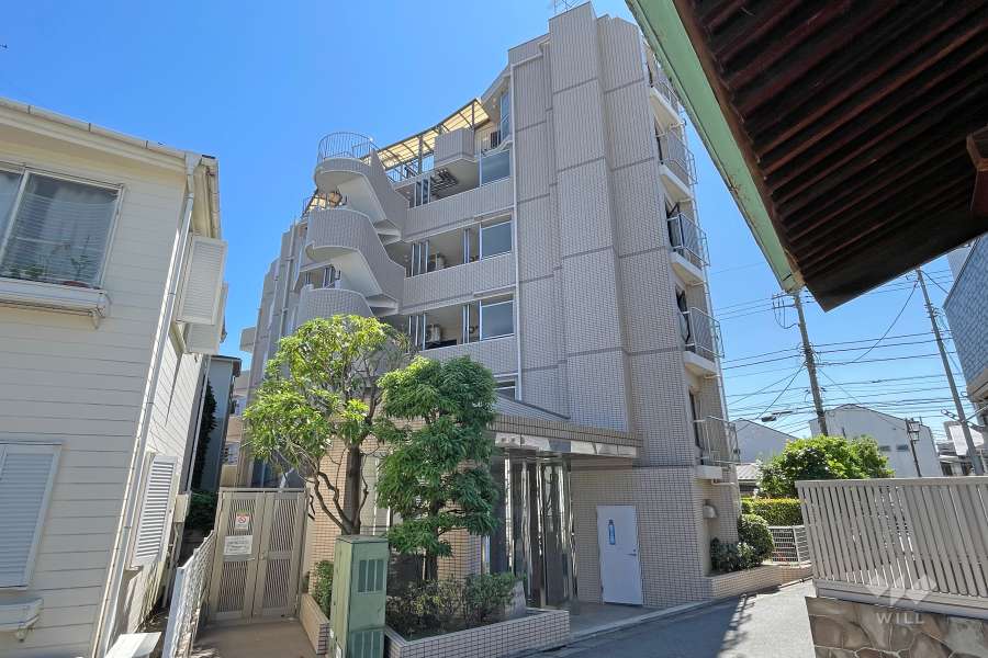 ワールドパレス三軒茶屋の外観（北東側から）