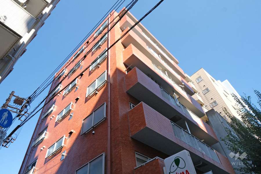 ライオンズマンション三軒茶屋第２の外観（南西側から）