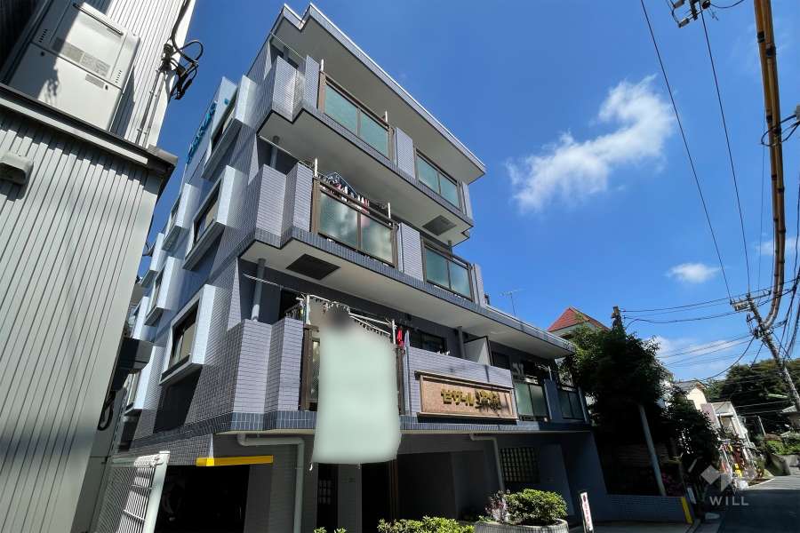 セザール三軒茶屋の外観（南東側から）