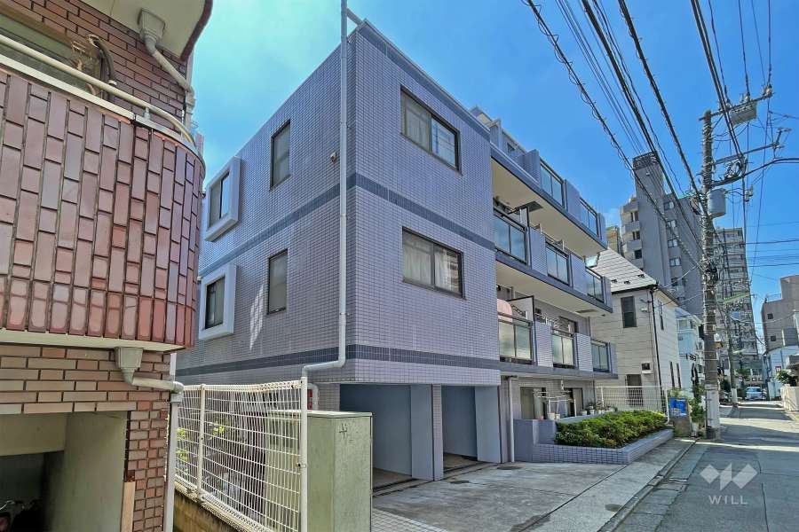 セザール三軒茶屋の外観（北西側から）