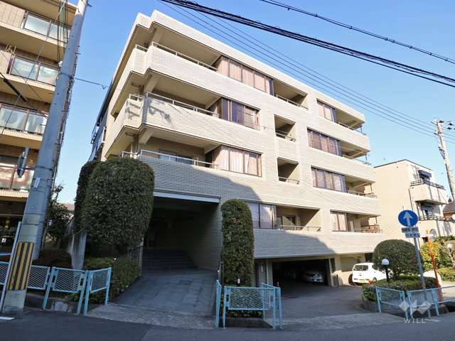 グランドムール夙川の外観（南西から）