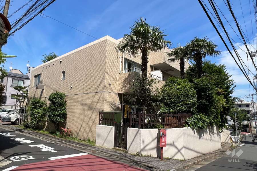 太子堂ユニハイツの外観(北西側から)