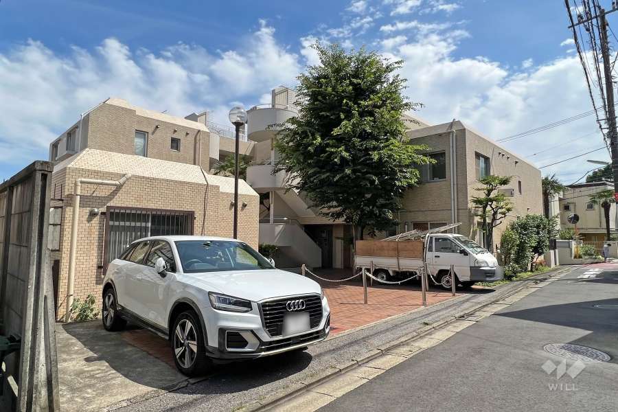 太子堂ユニハイツの外観(北側から)