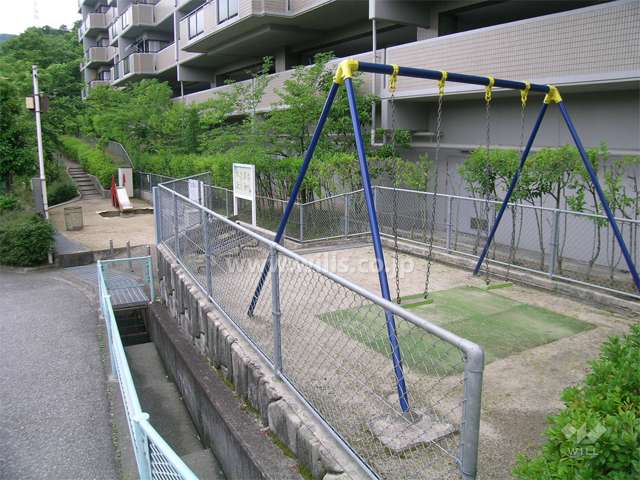 敷地に隣接した公園